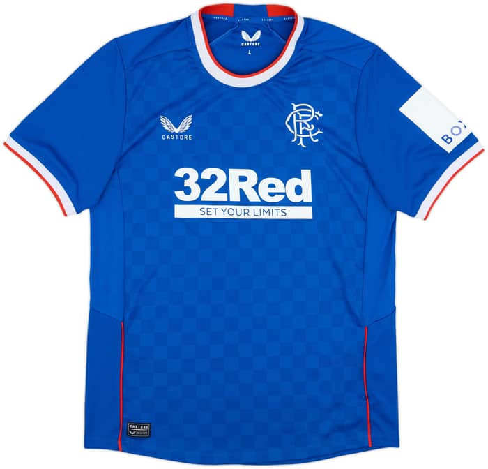 2022-23 Rangers Home Shirt - 10/10 - (L)