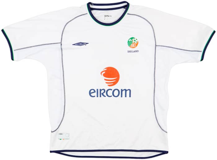 2001-02 Ireland Away Shirt Keane #6 - 7/10 - (XL)