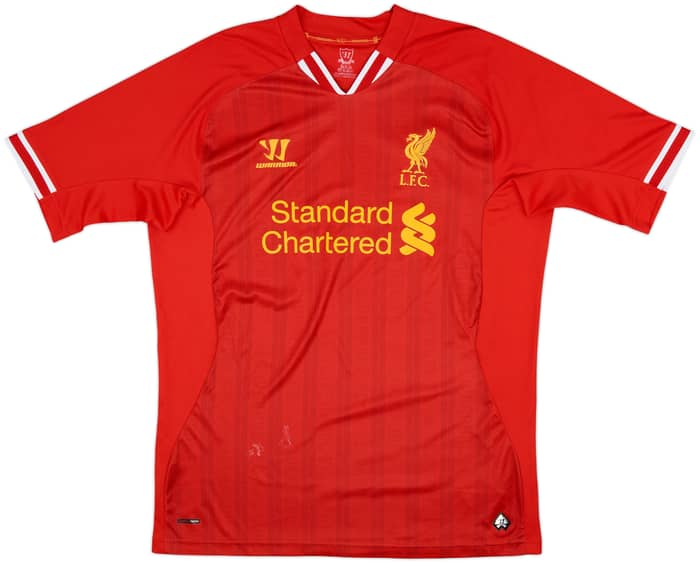 2013-14 Liverpool Home Shirt Suarez #7 - 6/10 - (XL)