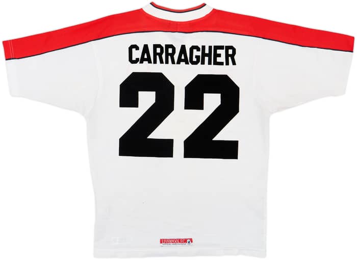 1998-99 Liverpool Away Shirt Carragher #22 - 7/10 - (S)