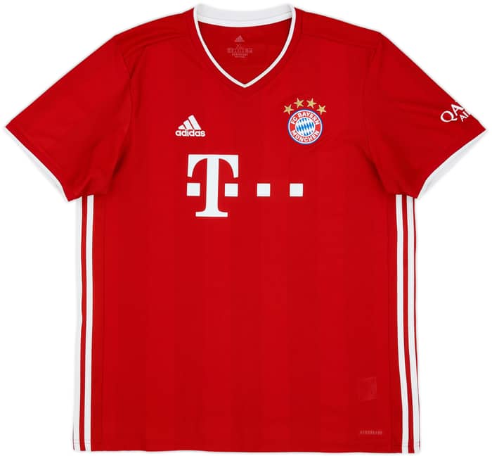 2020-21 Bayern Munich Home Shirt Lewandowski #9 - 7/10 - (XL)