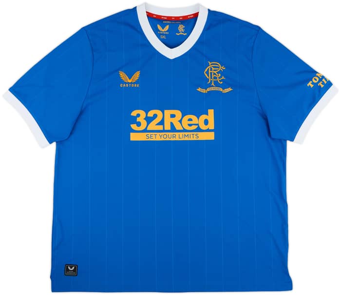 2021-22 Rangers Home Shirt - 9/10 - (5XL)