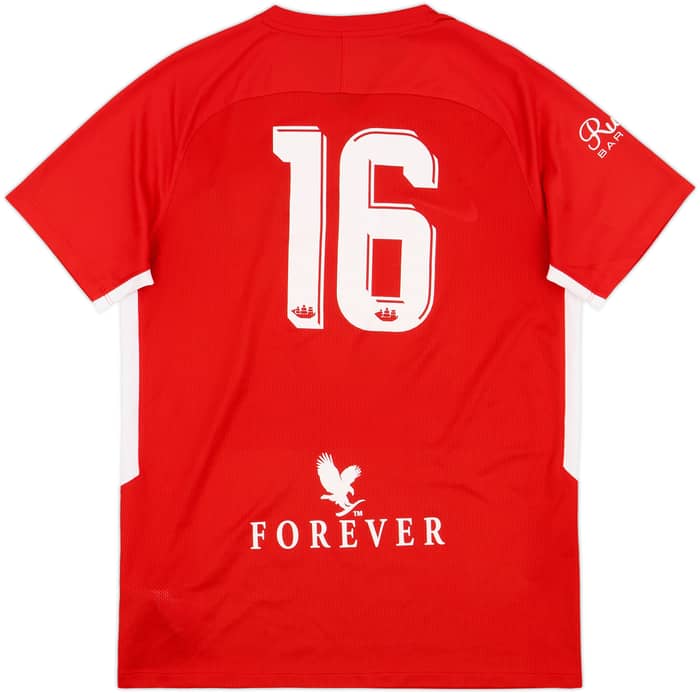 2018-19 Larne Ladies Home Shirt #16 - 8/10 - (L)
