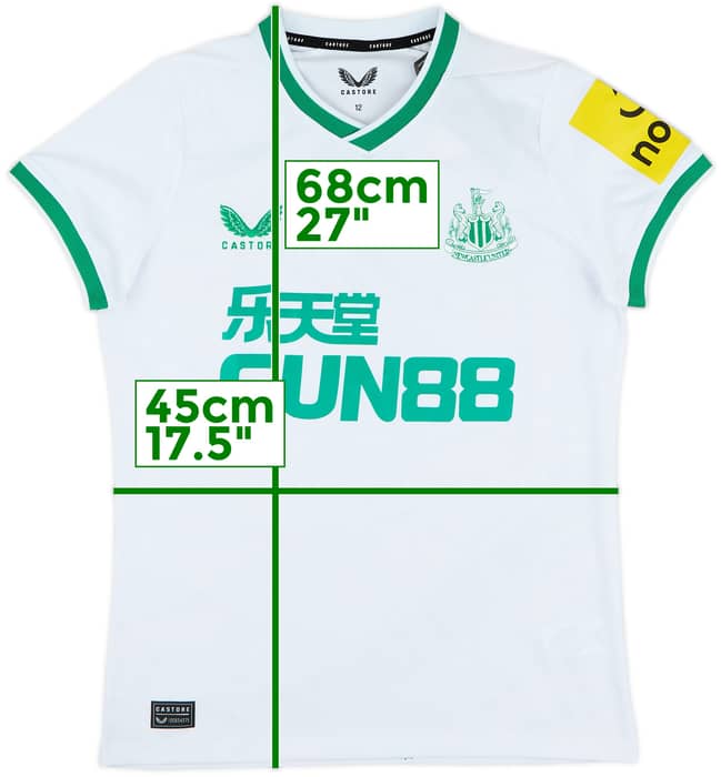 2022-23 Newcastle Third Shirt - 8/10 - (Women's M)