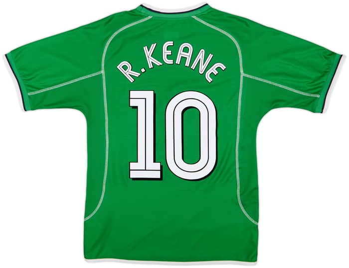 2001-03 Ireland 'World Cup 2002' Home Shirt Keane #6 - 10/10 - (S)