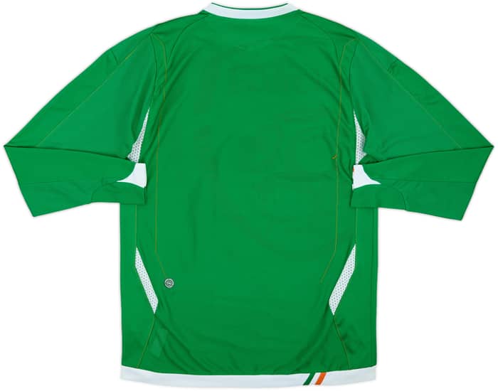 2006-08 Ireland Home L/S Shirt - 9/10 - (S)