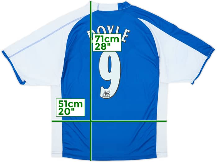 2006-08 Reading Home Shirt Doyle #9 - 5/10 - (M)