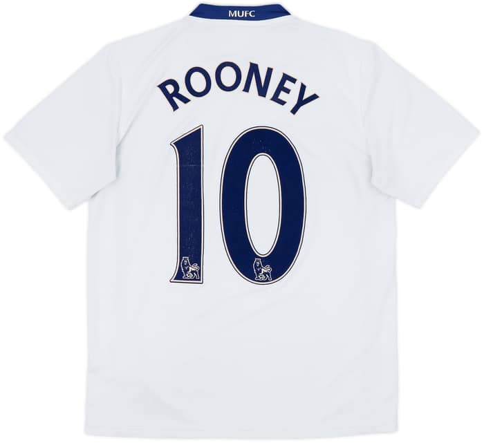 2008-10 Manchester United Away Shirt Rooney #10 - 5/10 - (S)
