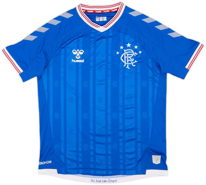 2019-20 Rangers Home Shirt - 9/10 - (XL.Boys)