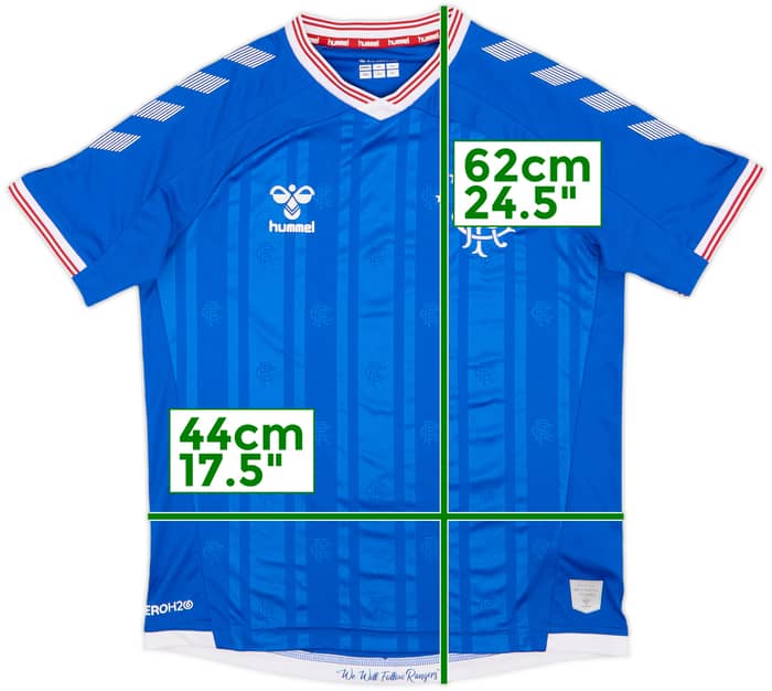 2019-20 Rangers Home Shirt - 9/10 - (XL.Boys)