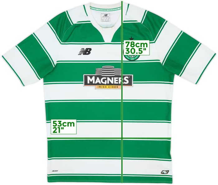 2015-16 Celtic Home Shirt - 7/10 - (L)