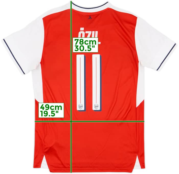 2016-17 Arsenal Home Shirt Ozil #11 - 8/10 - (M)