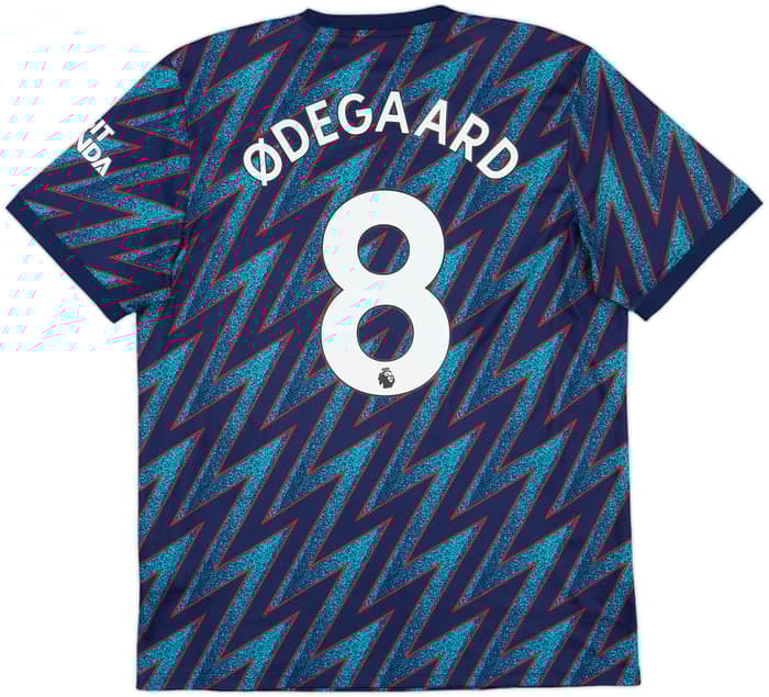 2021-22 Arsenal Third Shirt Odegaard #8 - 10/10 - (L)
