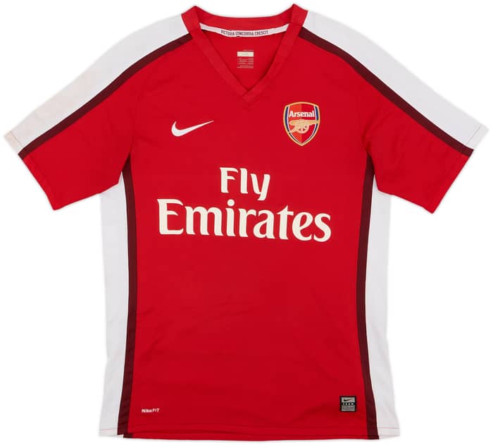 2008-10 Arsenal Home Shirt Walcott #14 - 7/10 - (S)
