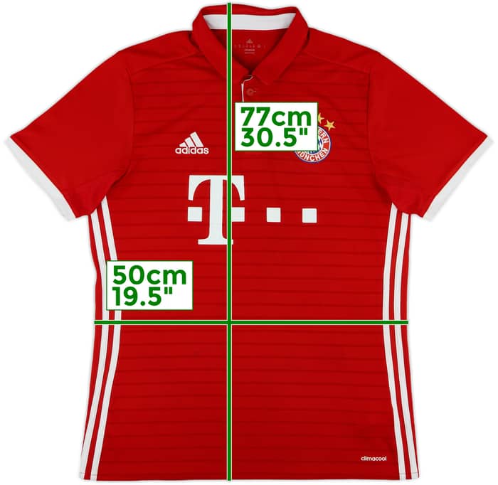 2016-17 Bayern Munich Home Shirt - 4/10 - (M)