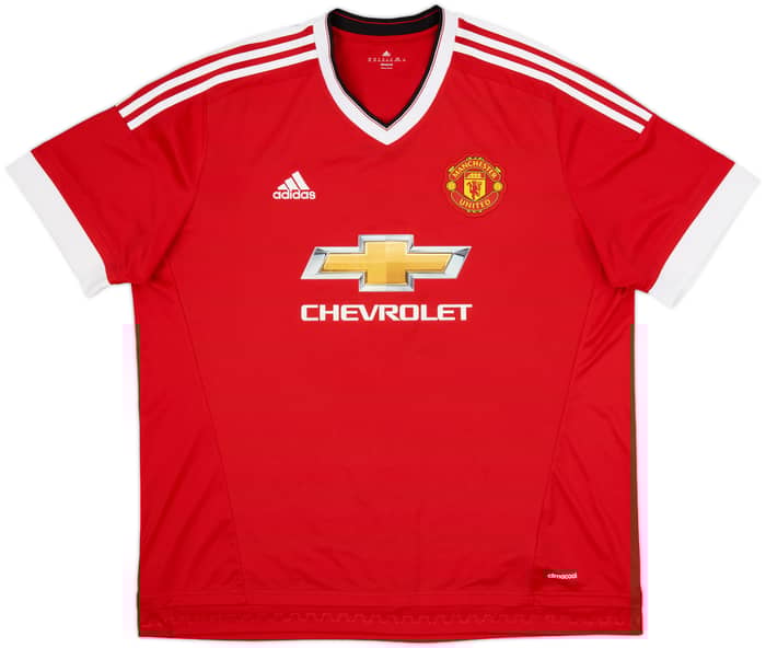 2015-16 Manchester United Home Shirt James #21 - 8/10 - (XXL)