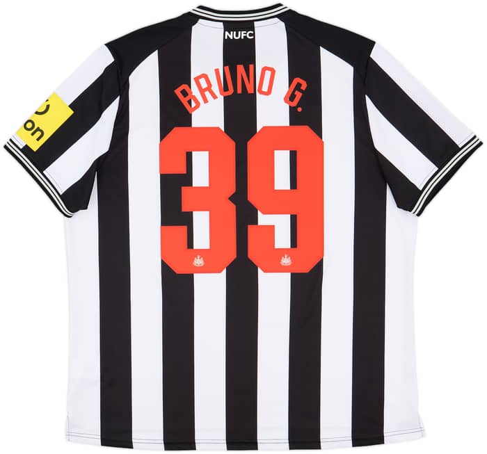 2023-24 Newcastle Home Shirt Bruno G. #39 - 9/10 - (XXL)