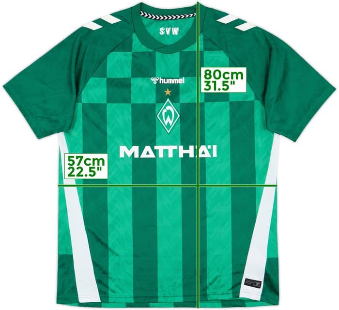 2024-25 Werder Bremen Home Shirt - 10/10 - (XL)