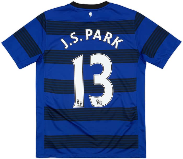 2011-13 Manchester United Away Shirt J.S.Park #13 - 8/10 - (XL.Boys)