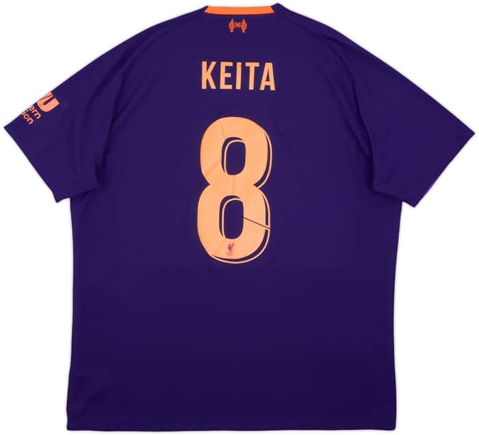 2018-19 Liverpool Away Shirt Keita #8 - 5/10 - (XL)