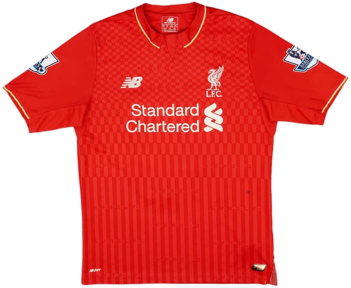 2015-16 Liverpool Home Shirt Coutinho #10 - 7/10 - (XL.Boys)
