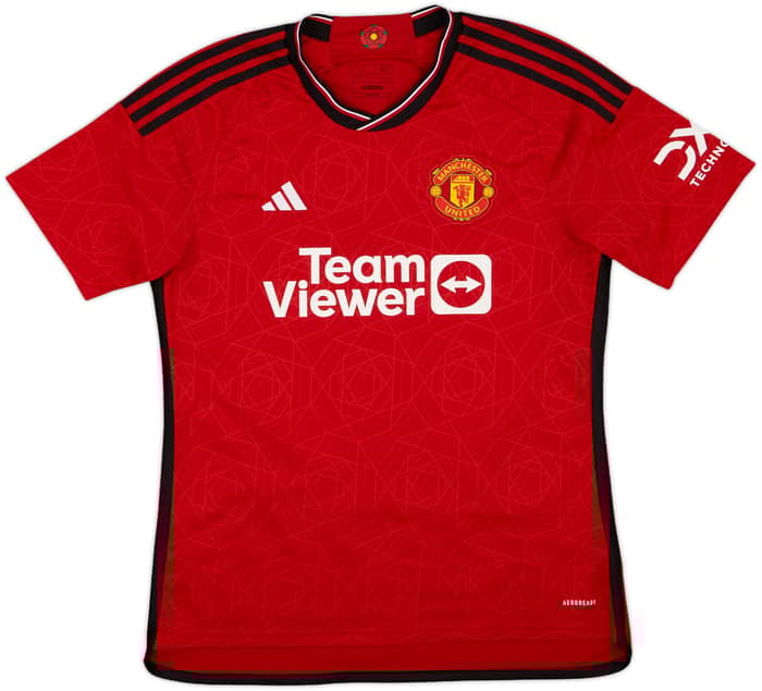2023-24 Manchester United Home Shirt B.Fernandes #8 - 9/10 - (L)