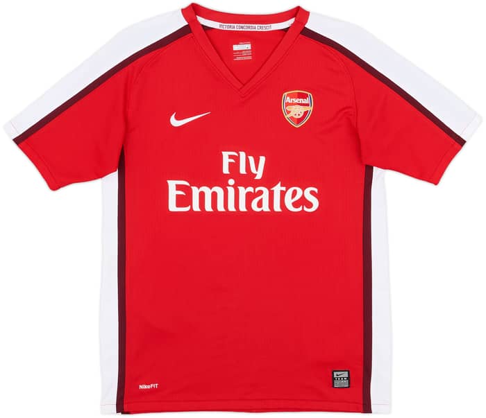 2008-10 Arsenal Home Shirt Fabregas #4 - 10/10 - (L.Boys)