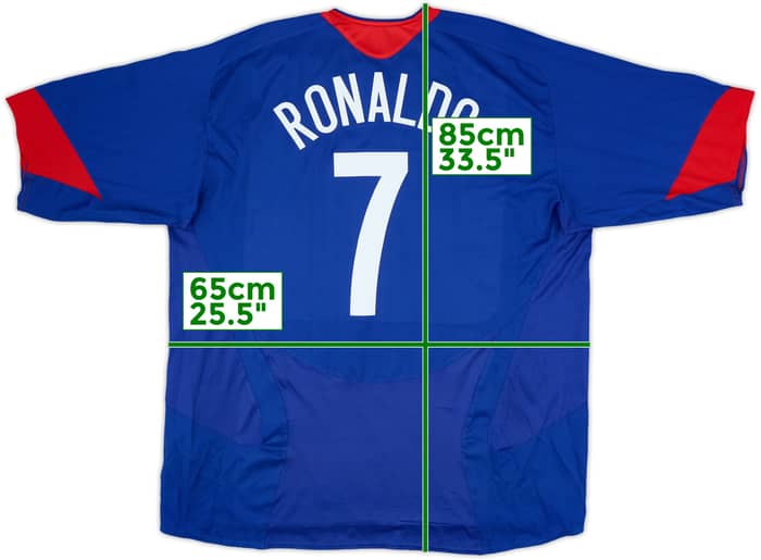 2005-06 Manchester United Away Shirt Ronaldo #7 - 6/10 - (3XL)