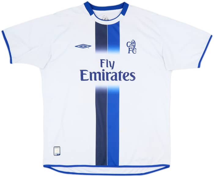 2003-05 Chelsea Away Shirt Zola #25 - 7/10 - (XL)