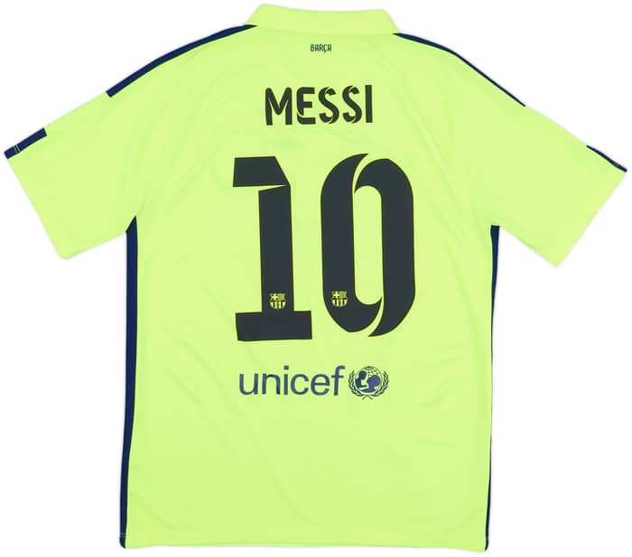 2014-15 Barcelona Third Shirt Messi #10 - 8/10 - (M)
