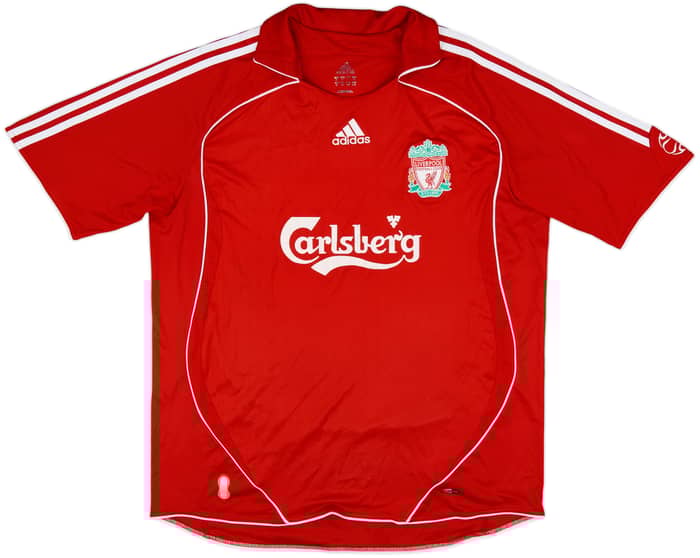2006-08 Liverpool Home Shirt Alonso #14 - 5/10 - (XL)