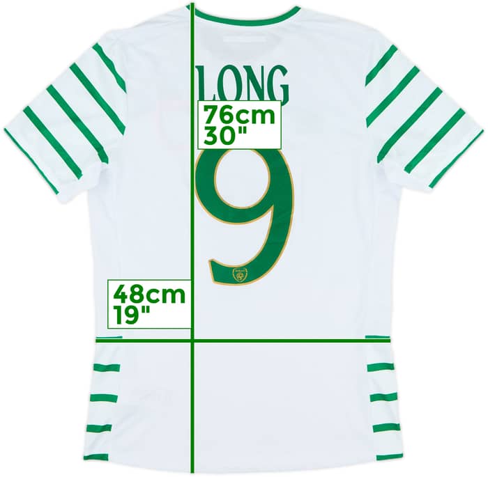2016-17 Ireland Away Shirt Long #9 - 10/10 - (M)