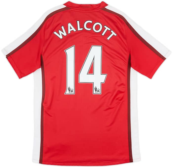 2008-10 Arsenal Home Shirt Walcott #14 - 5/10 - (S)