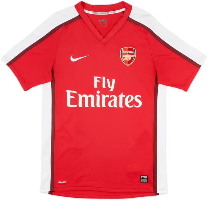 2008-10 Arsenal Home Shirt Walcott #14 - 5/10 - (S)