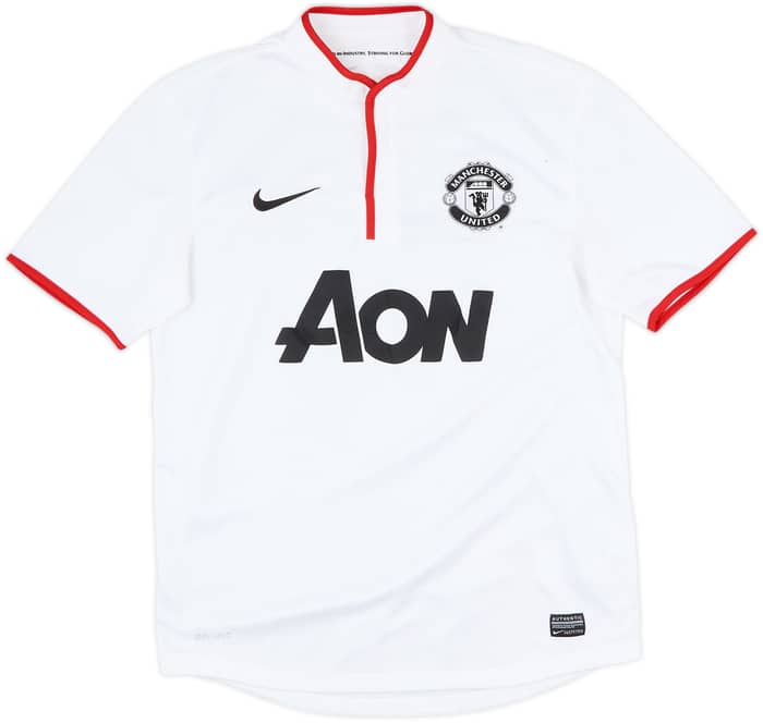 2012-14 Manchester United Away Shirt Vidic #15 - 8/10 - (M)