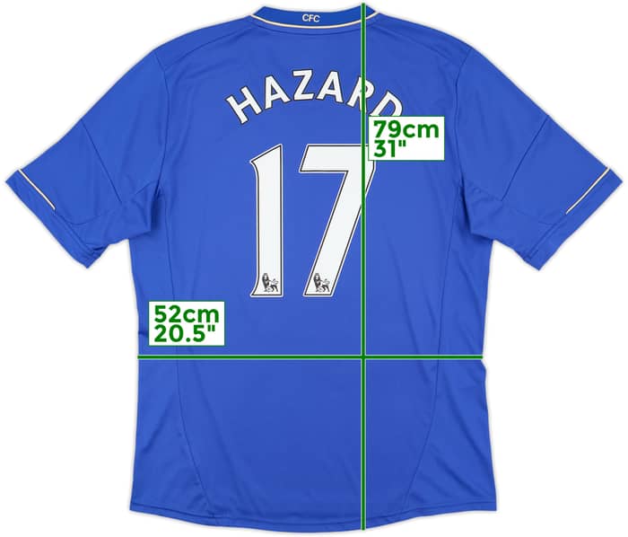 2012-13 Chelsea Home Shirt Hazard #17 - 7/10 - (L)