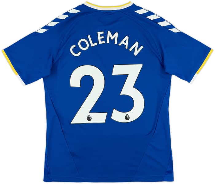 2021-22 Everton Home Shirt Coleman #23 - 8/10 - (M)