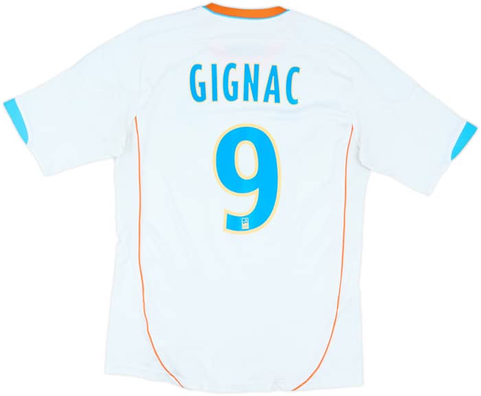2012-13 Olympique Marseille Home Shirt Gignac #9 - 6/10 - (S)