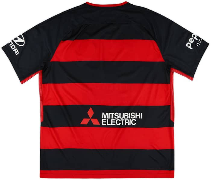 2017-18 Western Sydney Wanderers Home Shirt - 10/10 - (XL)