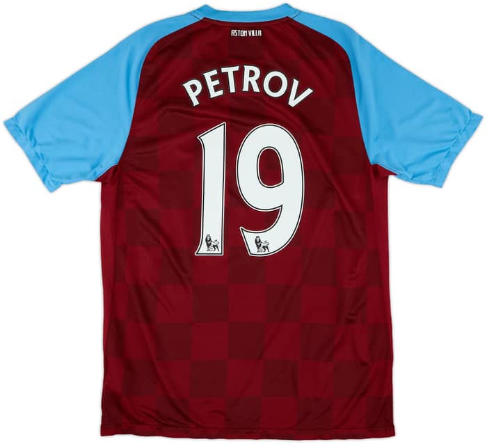 2011-12 Aston Villa Home Shirt Petrov #19 - 7/10 - (M)