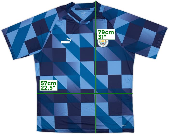 2022-23 Manchester City Puma Training Shirt - 9/10 - (XL)