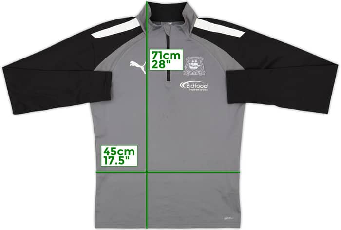 2021-22 Plymouth Puma 1/4 Zip Training Top - 9/10 - (S)