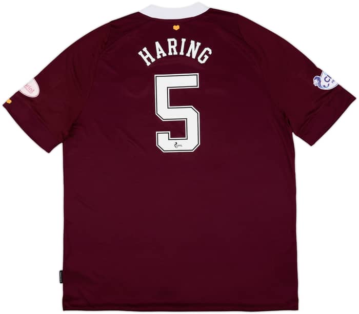 2022-23 Hearts Home Shirt Haring #5 - 8/10 - (4XL)