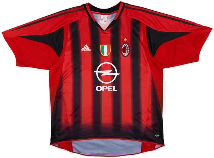 2004-05 AC Milan Home Shirt Kaka #22 - 6/10 - (XL)