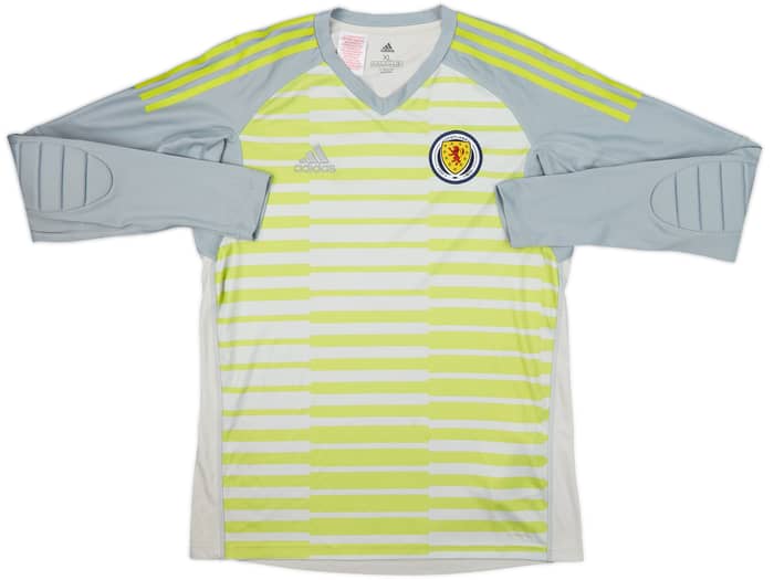 2017-18 Scotland GK Shirt Watson #1 - 7/10 - (XL.Boys)