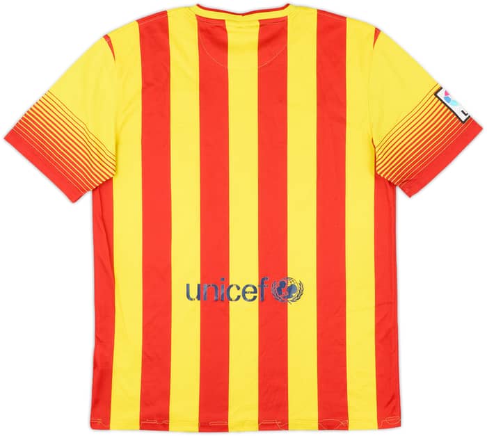 2013-15 Barcelona Away Shirt - 4/10 - (M)