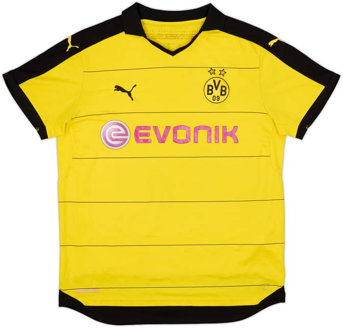 2015-16 Borussia Dortmund Home Shirt - 5/10 - (XL)