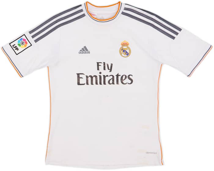 2013-14 Real Madrid Home Shirt Ronaldo #7 - 4/10 - (M.Boys)