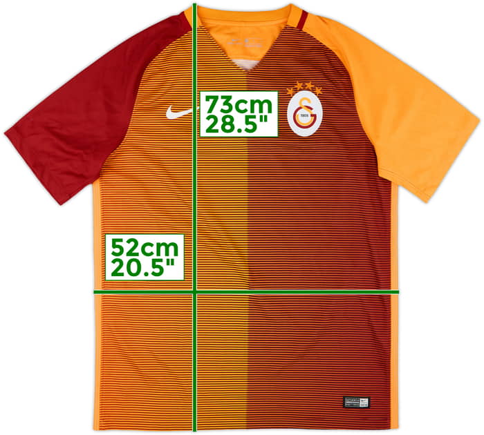 2016-17 Galatasaray Home Shirt - 9/10 - (M)