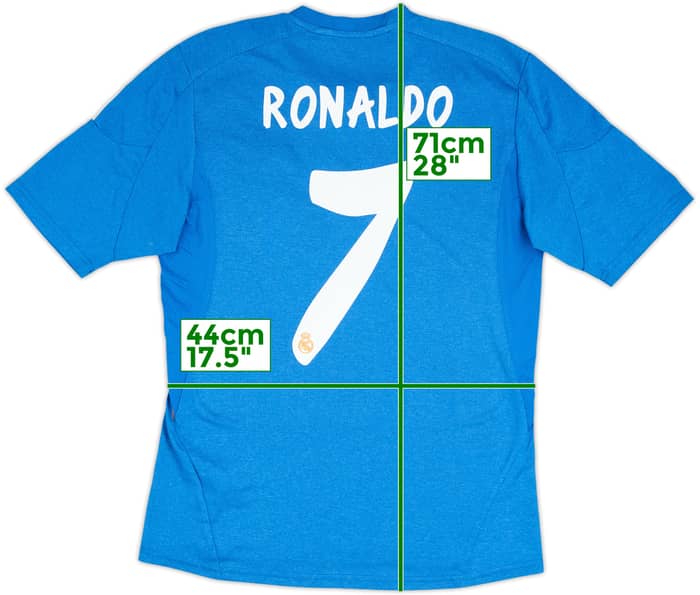 2013-14 Real Madrid Away Shirt Ronaldo #7 - 5/10 - (S)